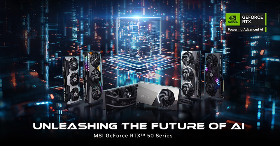 MSI RTX 50 series
