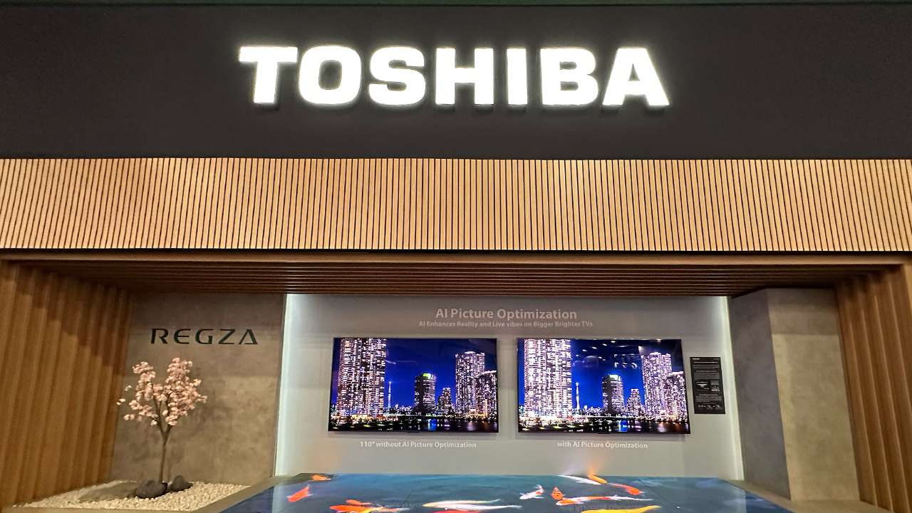 Toshiba TV at CES 2025