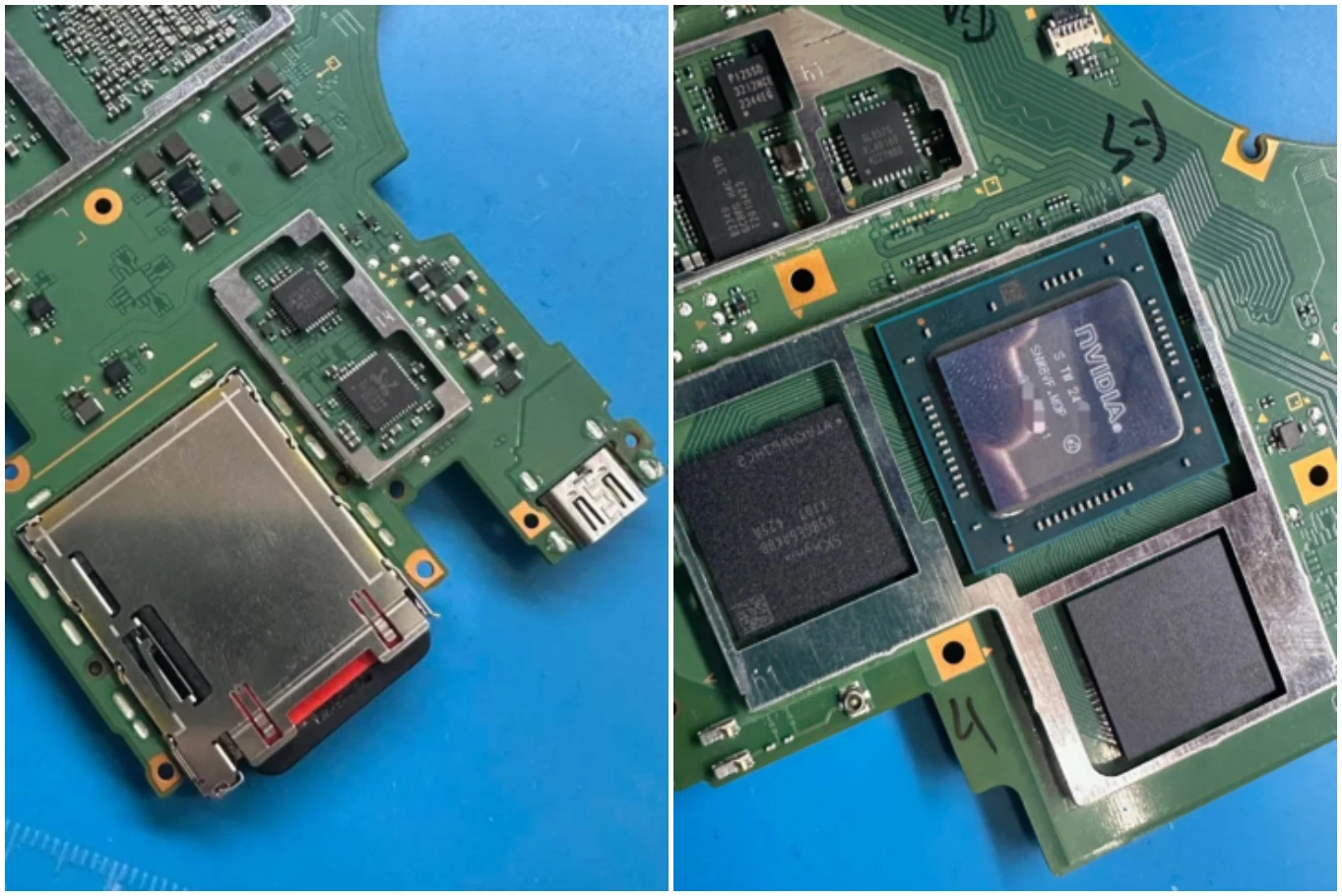 Bocor Gambar Motherboard dari Nintendo Switch 2, Pakai SoC NVIDIA 2 csm Nintendo Switch SoC and RAM