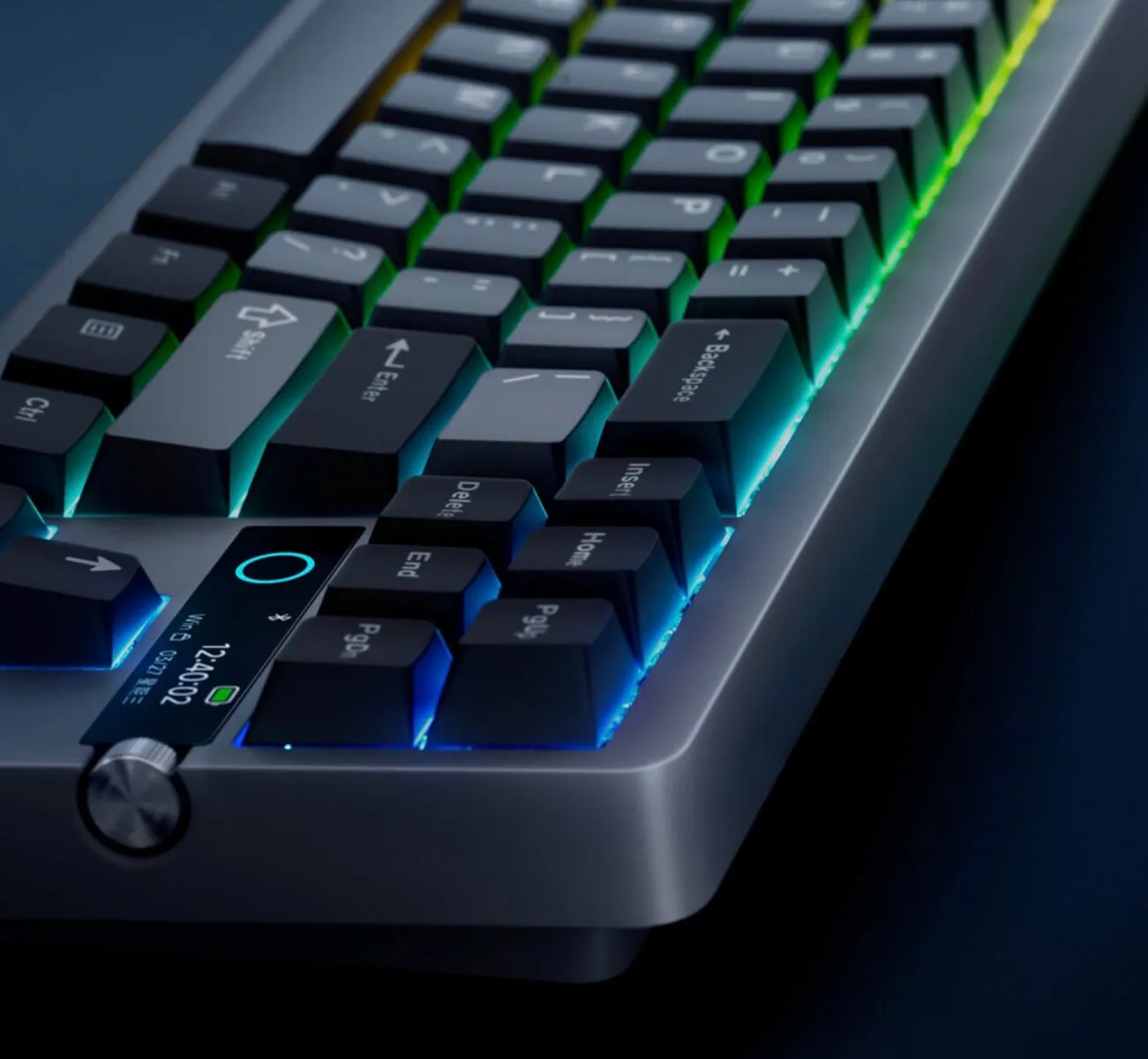 Xiaomi Luncurkan Keyboard Mechanical, Dilengkapi Layar dan Knob 3 keyboard xiaomi mk71 pro 3