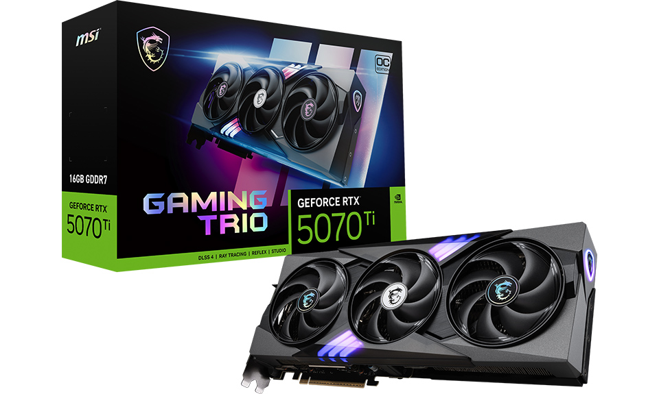 MSI Umumkan Line-Up GPU NVIDIA RTX 5070 Ti Series 3 MSI RTX 5070 Ti Gaming Trio