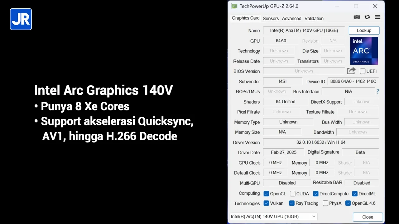 MSI Claw 8 AI A2VM 5