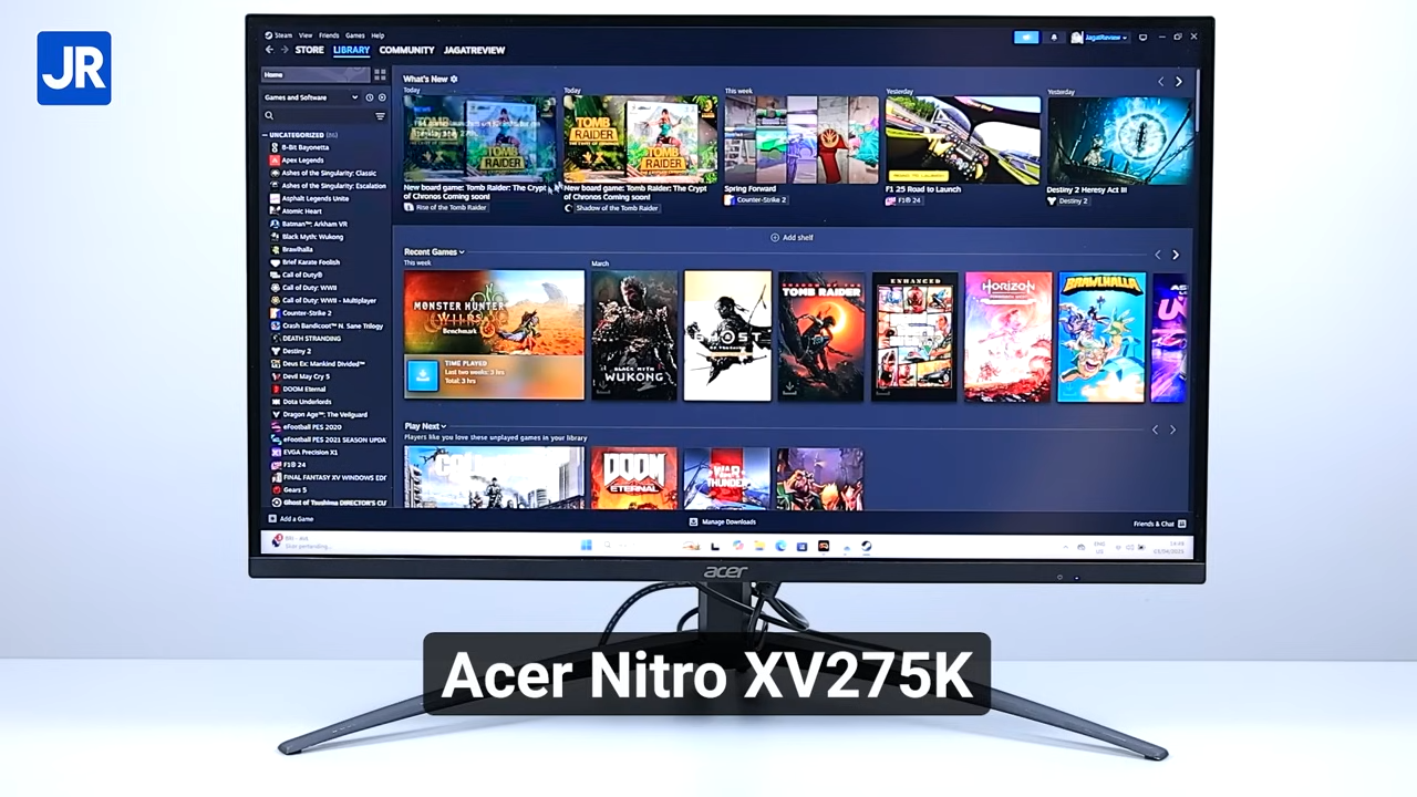Review Monitor 4K Acer Nitro XV275K: Kencang dan Serba Bisa! 2 Acer Nitro VX275K