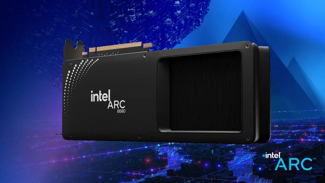 Intel Arc Memori GDDR7