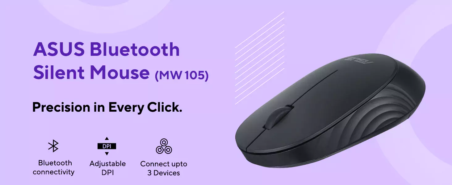ASUS MW105 Diumumkan, Mouse Wireless Silent Harga Terjangkau 1 asus mw105