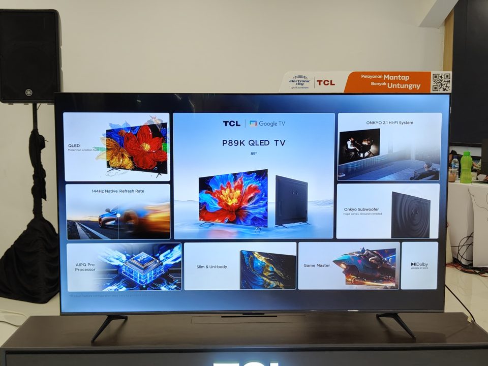 TCL electronic City 85 inci dan 95 inci 