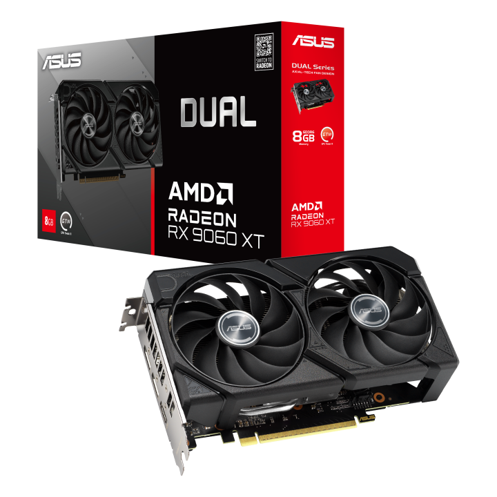 ASUS Dual Radeon RX 9060 XT 8GB GDDR6