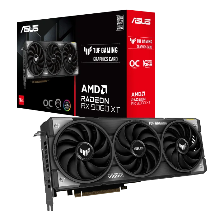 ASUS TUF Gaming Radeon RX 9060 XT 16GB GDDR6 OC Edition
