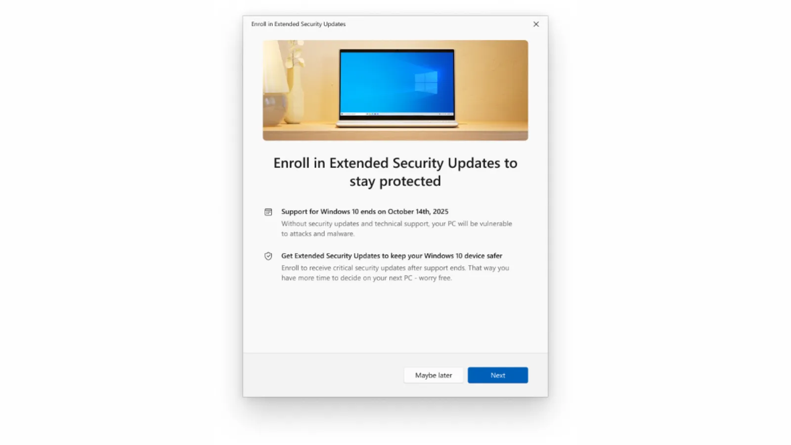 Dukungan Windows 10 Berakhir Hari Ini, Apa yang Harus Dilakukan? 3 windows 10 microsoft esu