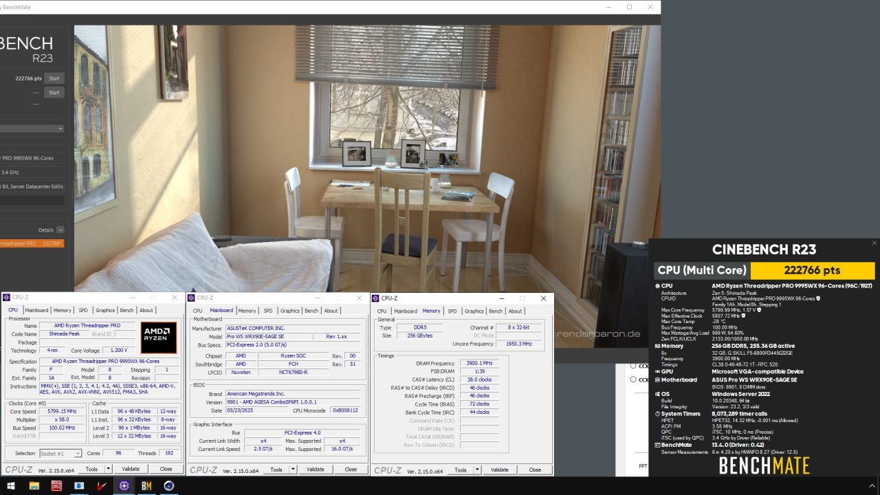 96 Core Jalan Di 5.8 GHz, Ryzen Threadripper PRO Pecahkan Rekor Baru! 2 cinebench r23 200k
