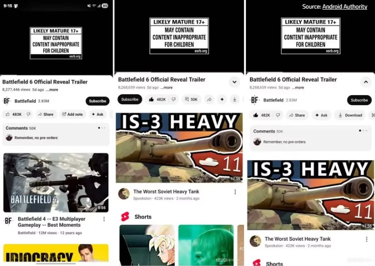 YouTube Uji Antarmuka Baru di Smartphone: Komentar dan Elemen Lainnya Bakal Tersembunyi