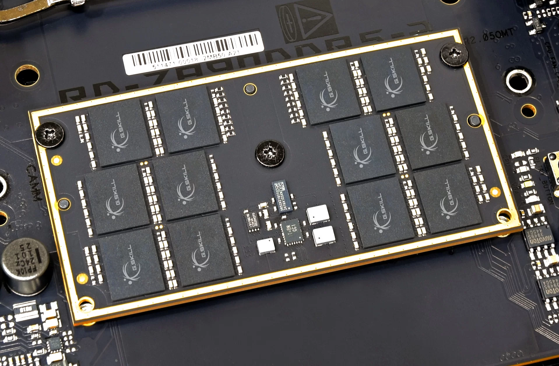 G.Skill Pamerkan RAM DDR5 CAMM2 Dengan Speed 10.000 MT/s