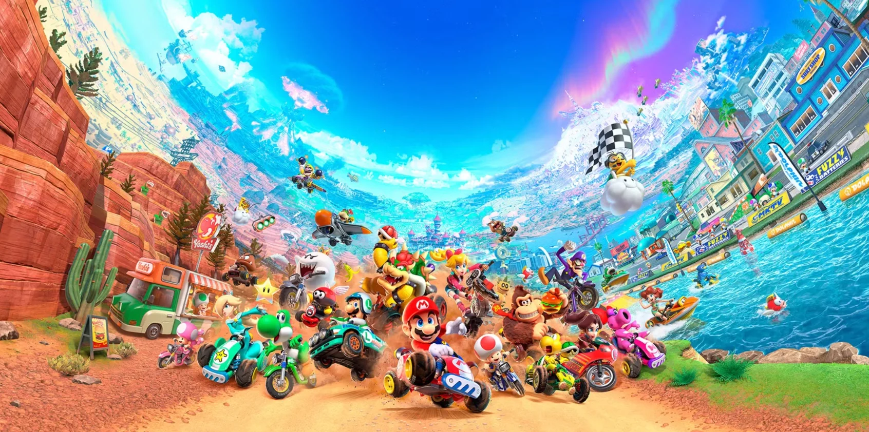 Mario Kart World Diserang Karena Cincin Hidung Sapi