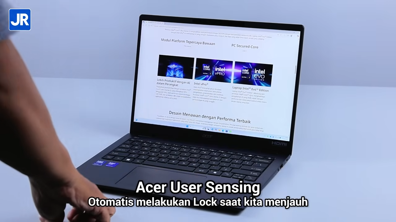 Review Acer TravelMate P6 14 AI: Laptop Kerja Premium yang Ringan Buat Biztrip 10 Acer TravelMate P6 14 AI 13