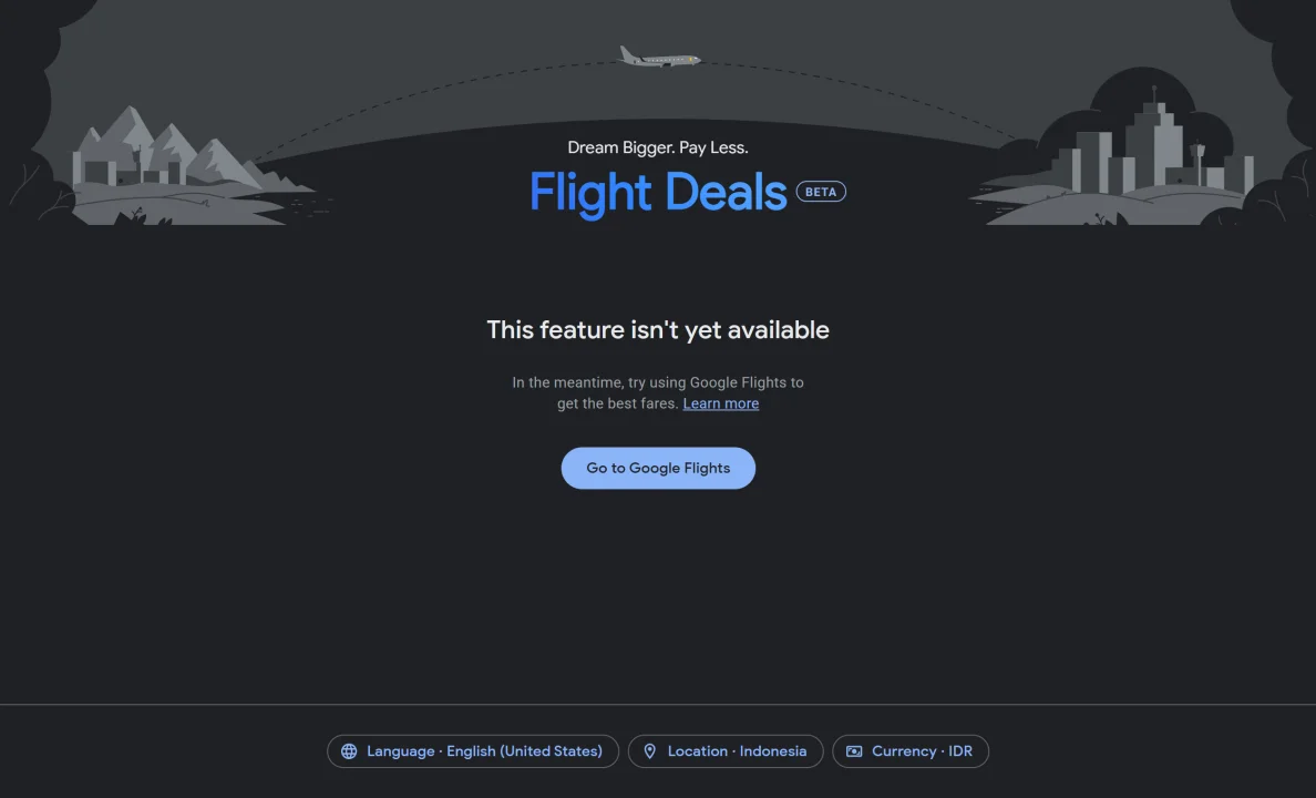 Google Flight Deals