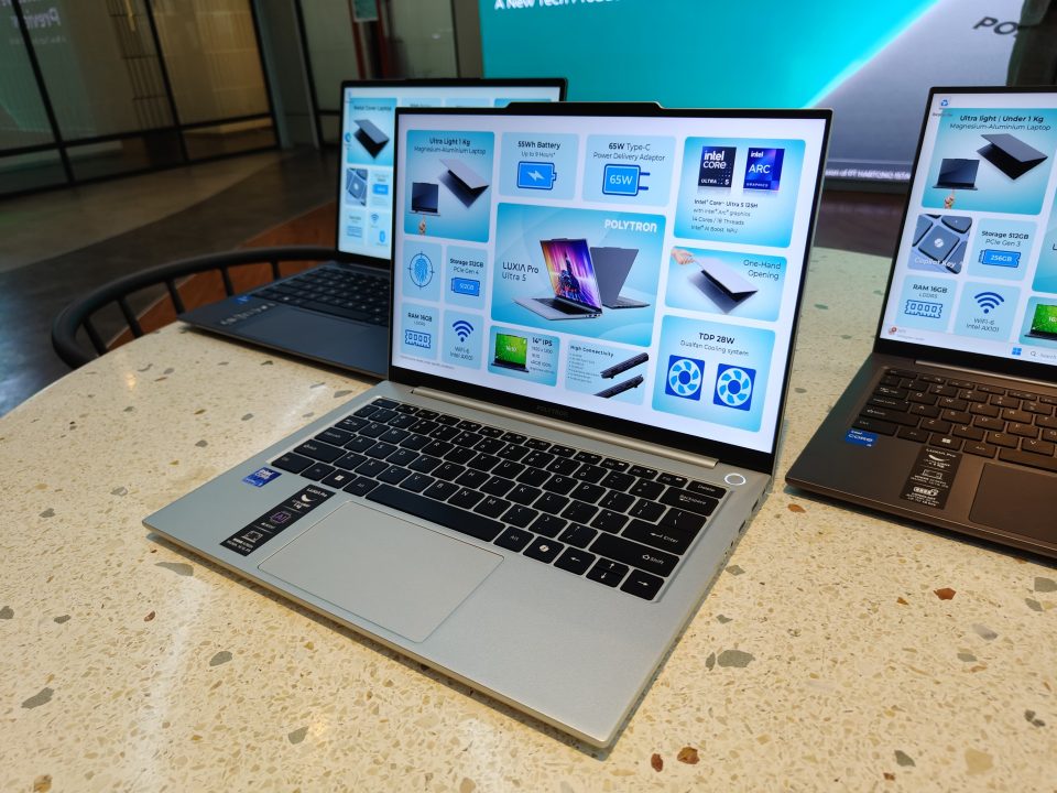 Laptop Perdana Polytron, Luxia Series Resmi Dirilis! Segini Harganya 4 Luxia Pro i5