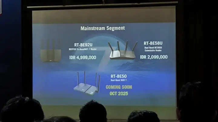 ASUS Luncurkan Jajaran Router WiFi 7 Barunya