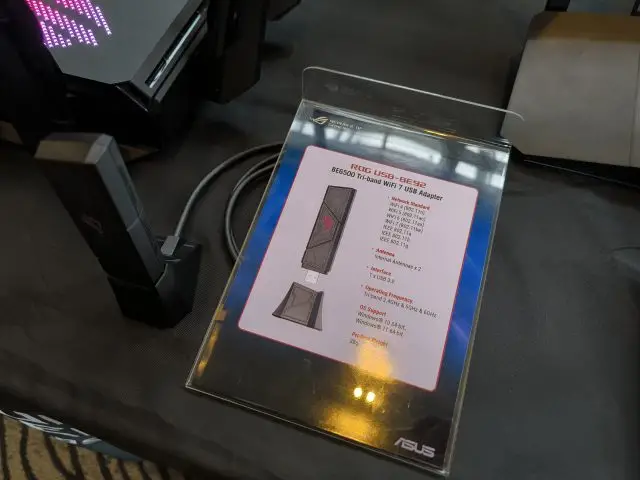 Wi-Fi 7 USB Adapter dari ASUS