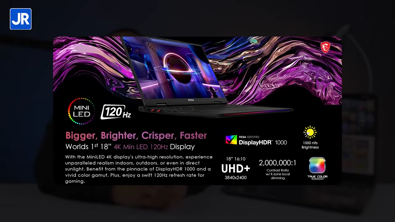 MSI Raider 18 HX AI 11