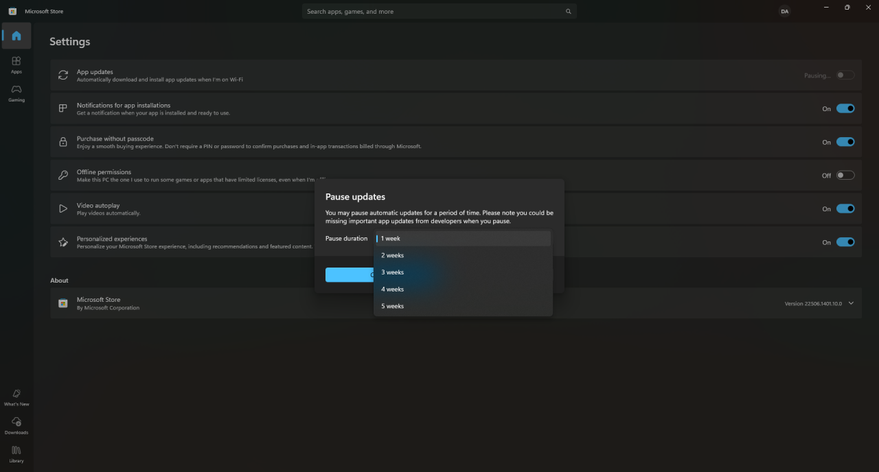 Microsoft Store Hapus Opsi Tunda Update Permanen, Kini Diganti Limit 5 Minggu 2 Microsoft Store