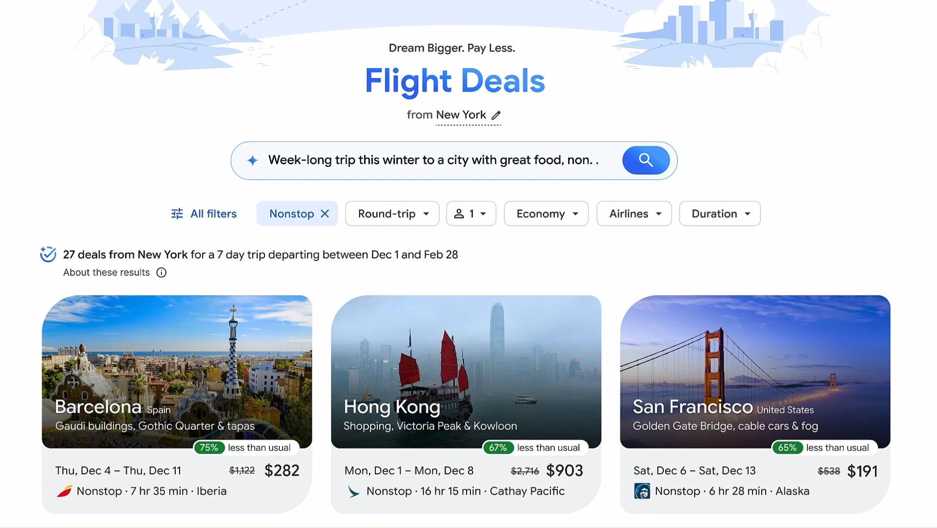Google Luncurkan Layanan Flight Deals, Cari Tiket Pesawat Murah Berbasis AI