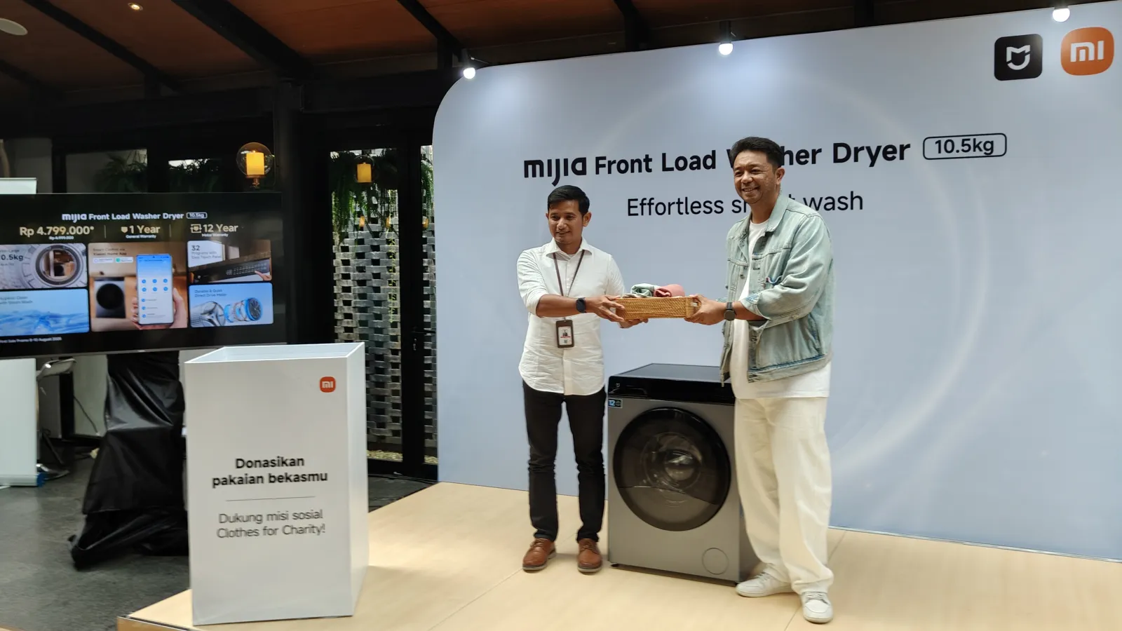 xiaomi donasi 10.000 pakaian