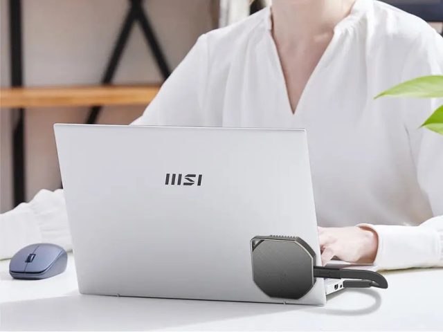 MSi Datamag 40Gbps laptop