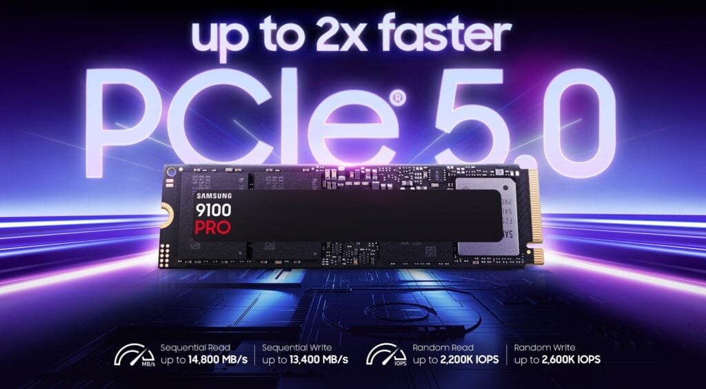 Samsung Luncurkan SSD 8TB PCIe 5.0 dengan Kecepatan Hingga 14.800 MB/s 2 Samsung 9100 Pro 2