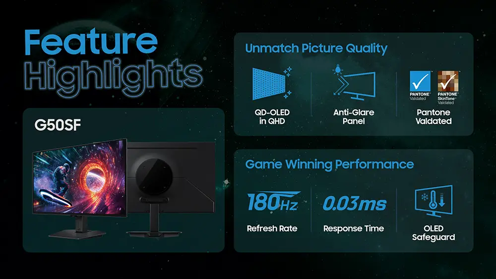 Samsung Odyssey OLED G5 G50SF,