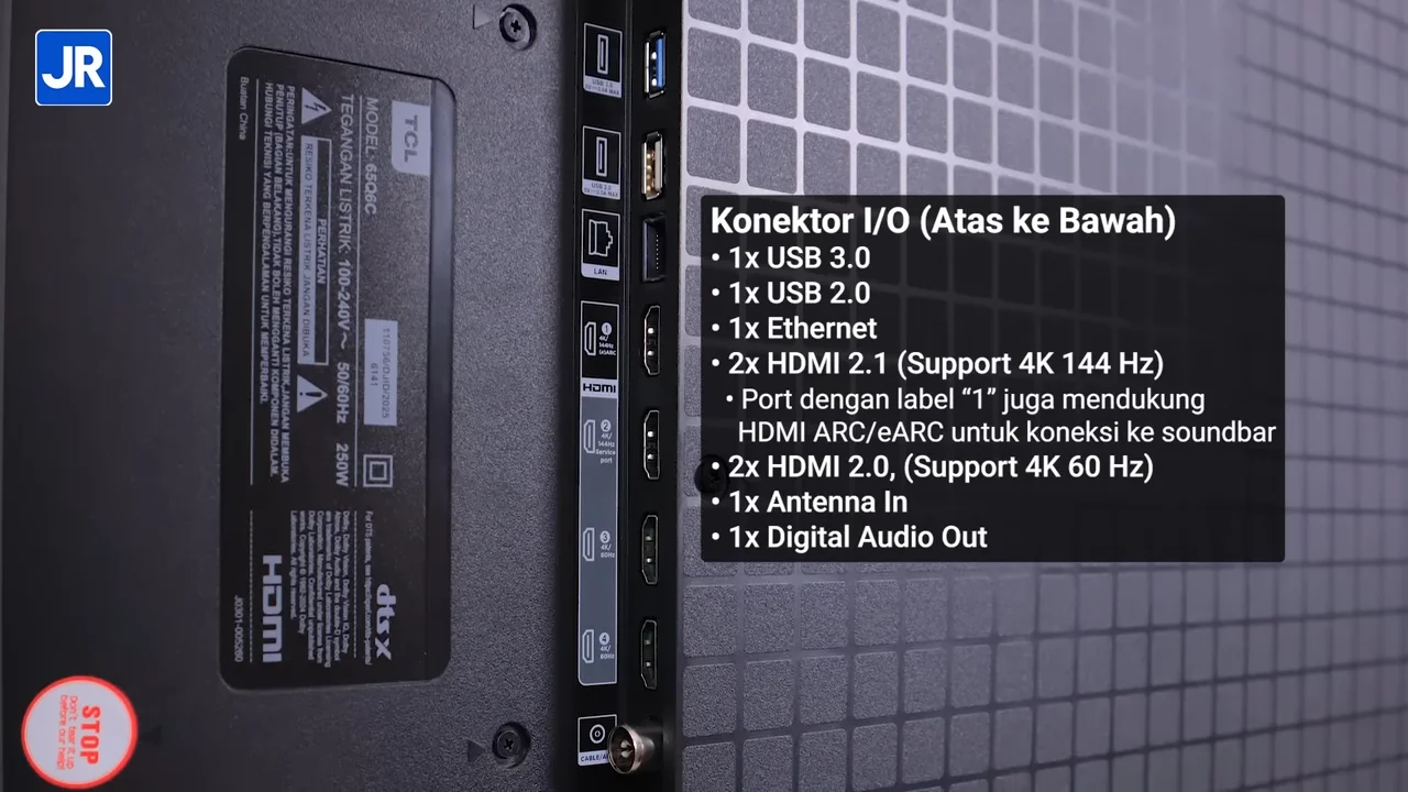 Review TCL Q6C: Smart TV Premium dgn QD-Mini LED dan AiPQ Pro 16 TCL Q6C 17