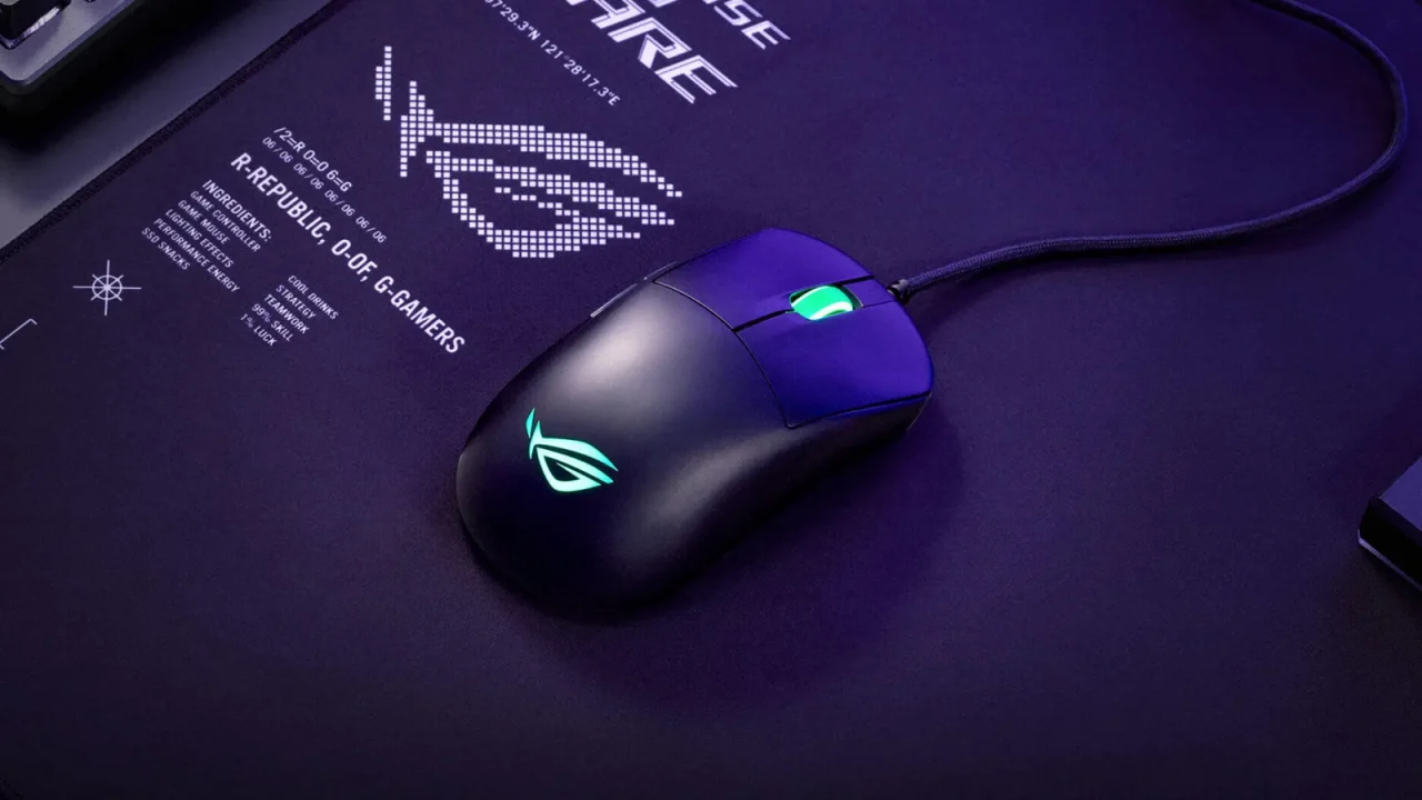 ASUS Luncurkan ROG Harpe Mini Core Mouse Gaming Ringan