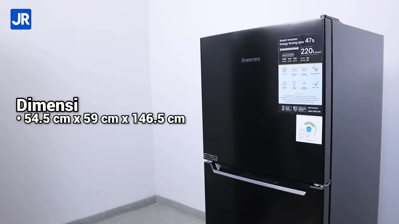 Review Changhong FTM285 NIB: Kulkas Hemat, Lega, dengan Pintu yang Fleksibel 6 Changhong FTM285 NIB 7