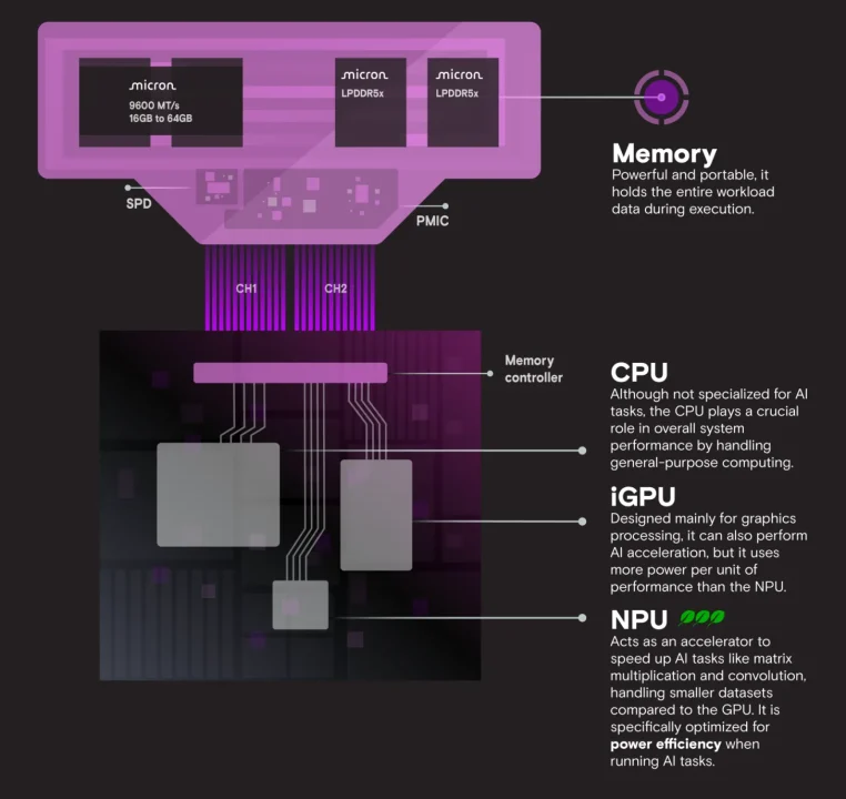 Crucial Micron LPCAMM2 Memory 2