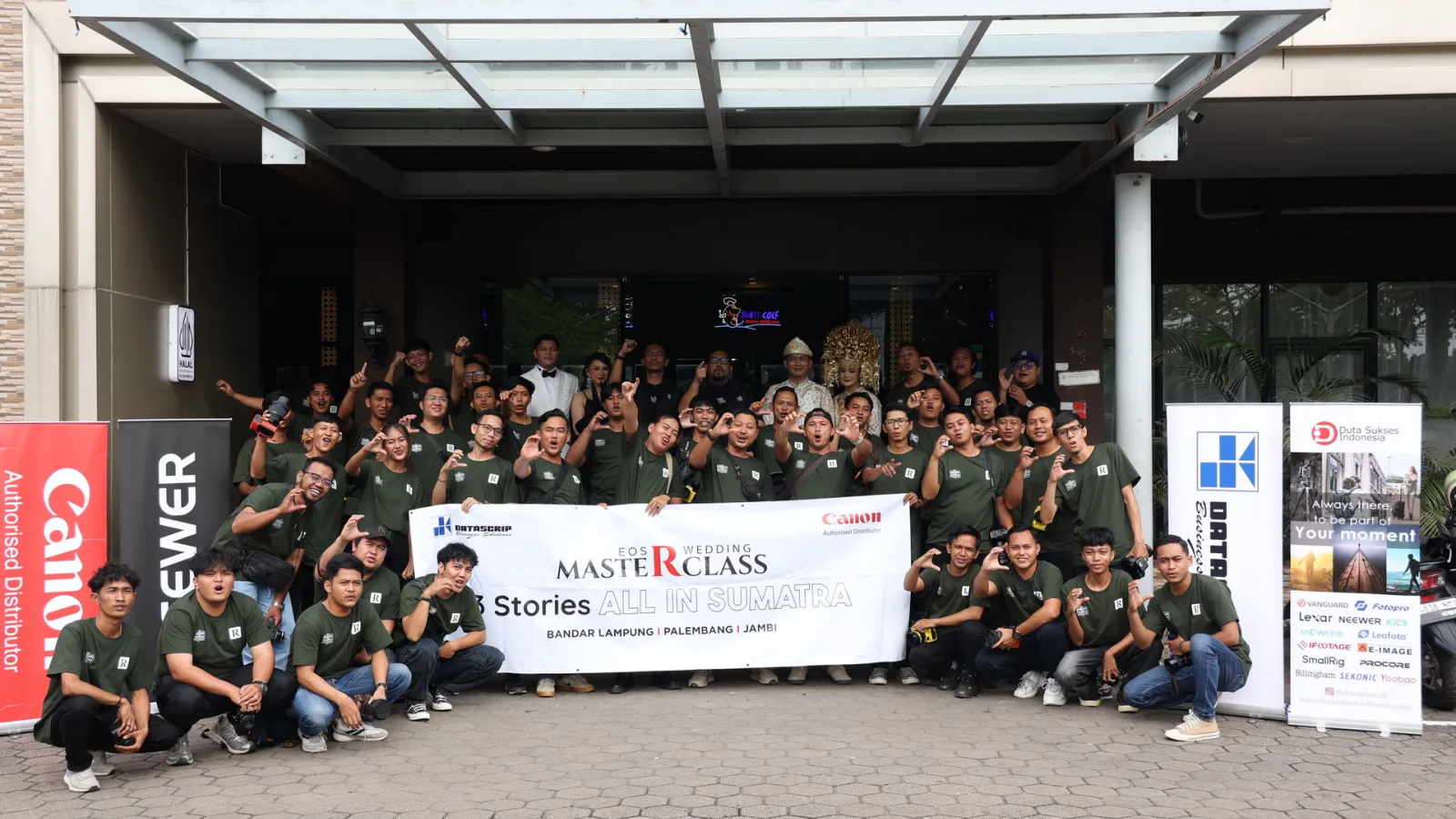Sukses di Jawa, EOS R Wedding Masterclass 2025 "Sold Out" di Tiga Kota Sumatra 1 EOS R Wedding Masterclass_Palembang