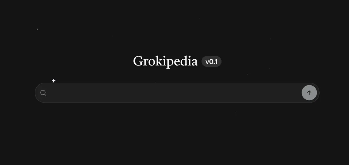 Saingi Wikipedia, xAI Luncurkan Ensiklopedia Online “Grokipedia” 27 Grokipedia-v0.1