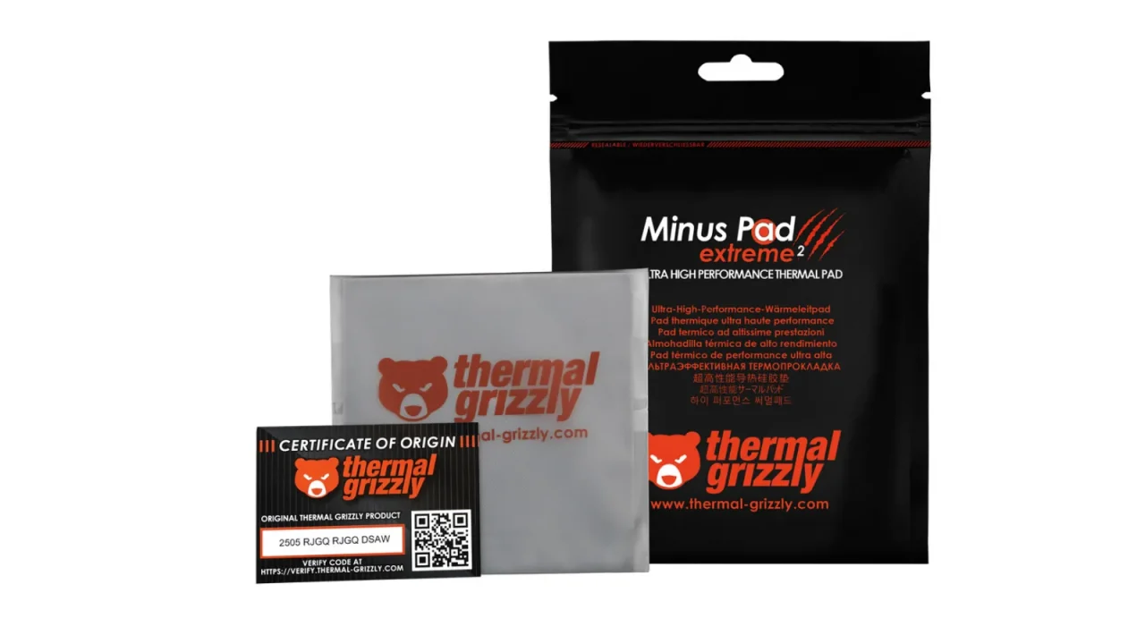 Thermal Grizzly Rilis Minus Pad Extreme 2