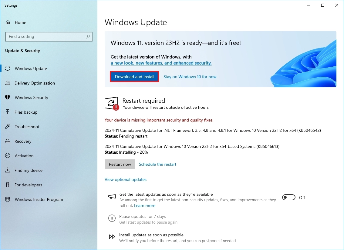 Dukungan Windows 10 Berakhir Hari Ini, Apa yang Harus Dilakukan? 2 windows 11 update