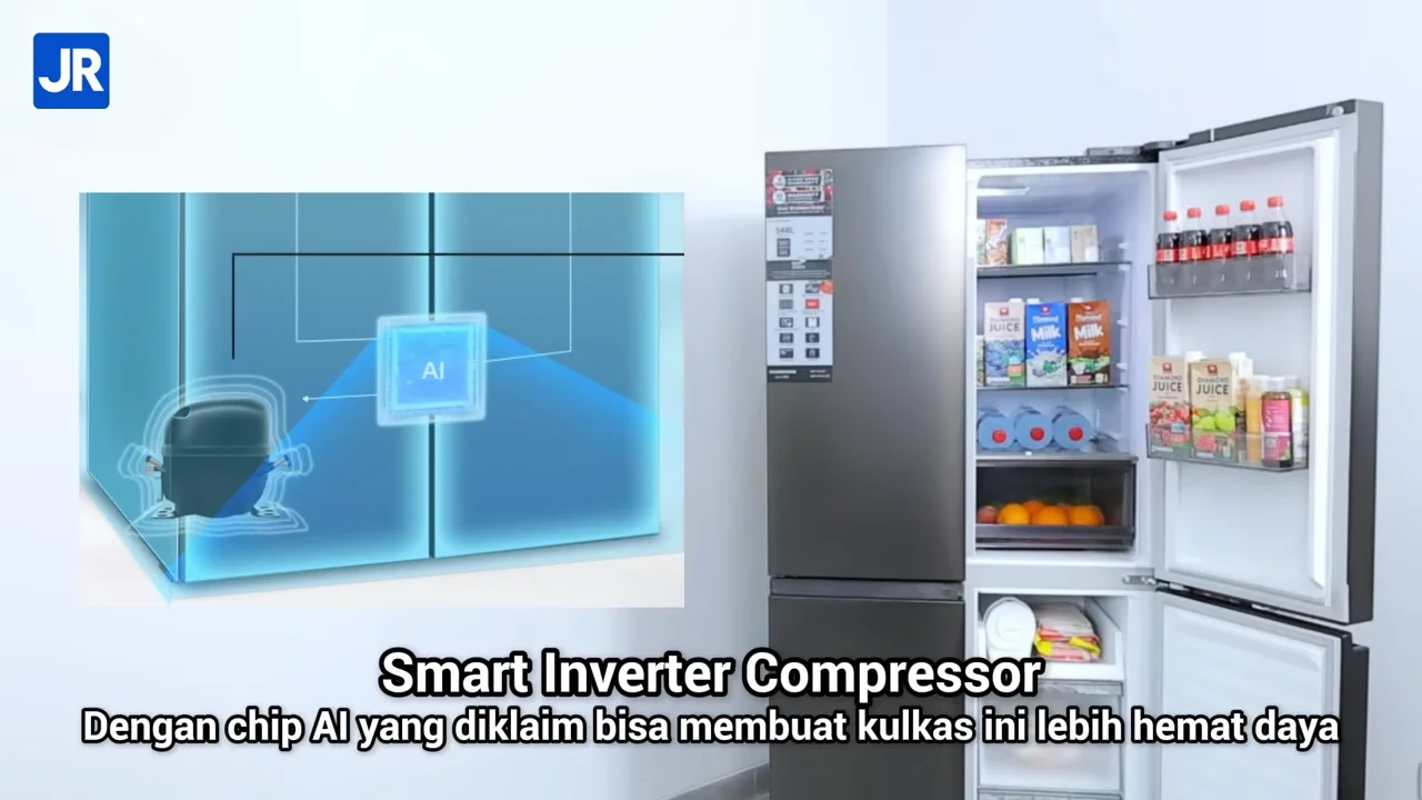 Review Kulkas Changhong FCD680NIB: Kulkas Hemat Daya, Kapasitas Besar, Fleksibel dengan Care+ Space 16 Changhong FCD680NIB 18