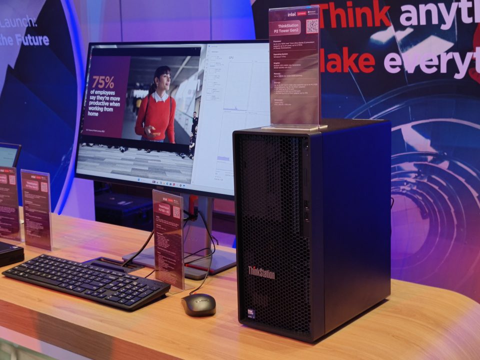 Lenovo Turut Pamerkan PC Desktop Workstation Lewat Seri ThinkStation P 5 ThinkStation P2 Tower Gen 2