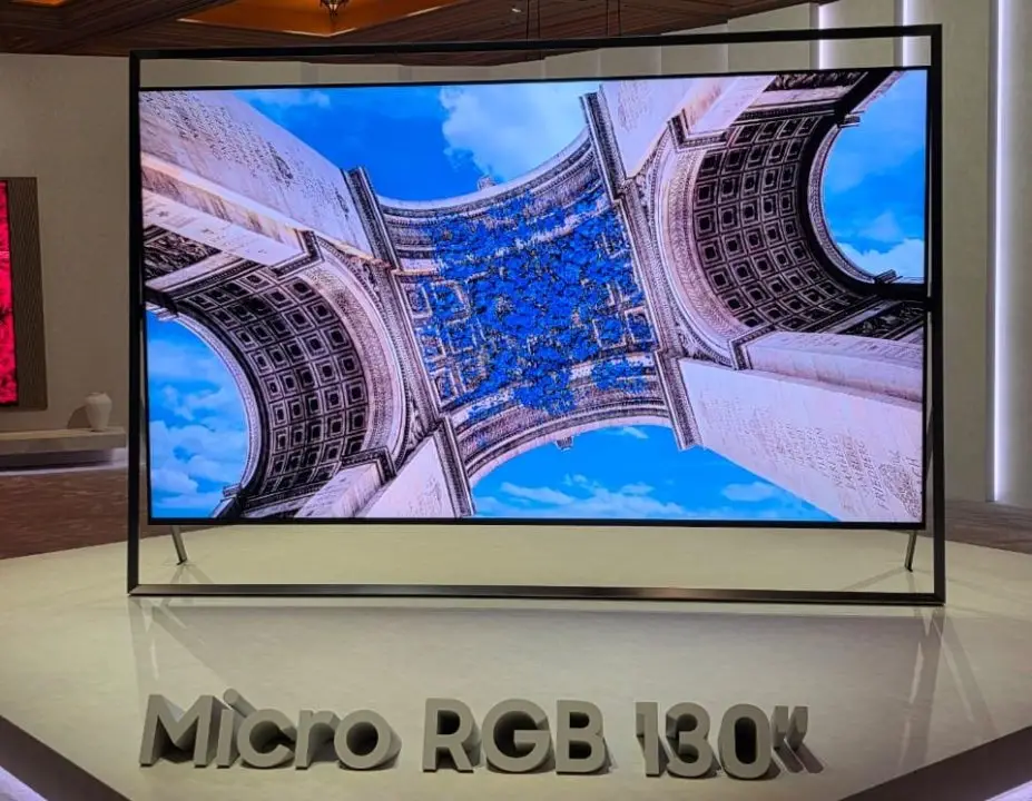 SAmsung Micro RGB 130 inci