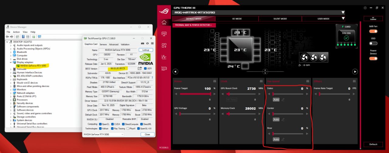 Modder Berhasil Modifikasi ROG Astral RTX 5090 dengan vBIOS 800 W 1 ROG Astral RTX 5090