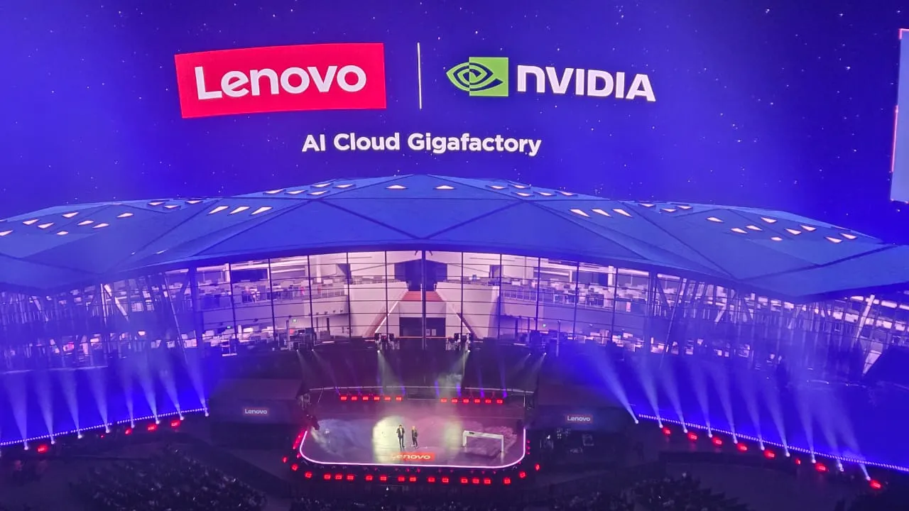 lenovo nvidia ai cloud gigafactory