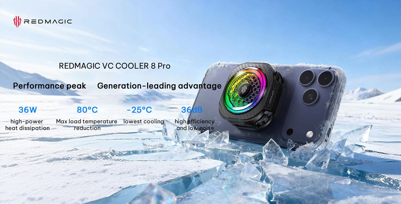 RedMagic Cooler 8 Pro Diumumkan, Diklaim Bisa Turunkan Suhu Hingga 80°C 3 RedMagic Cooler 8 Pro