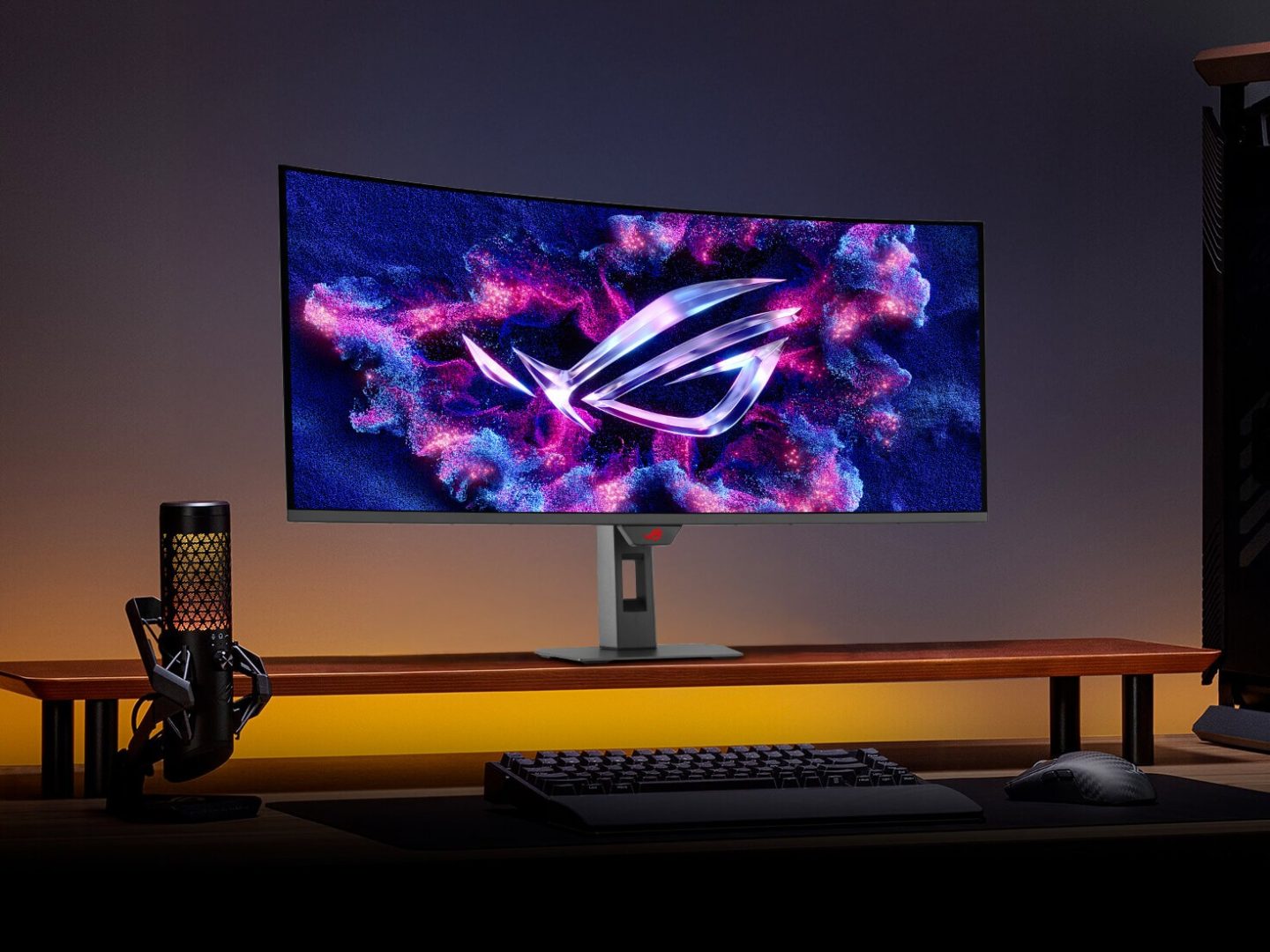 ASUS Umumkan Monitor Lengkung Merangkap Smart TV dengan Refresh Rate 240Hz