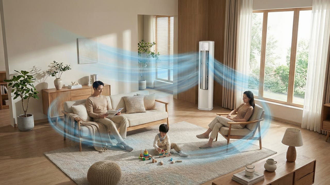 TCL V7 Floor Standing AC