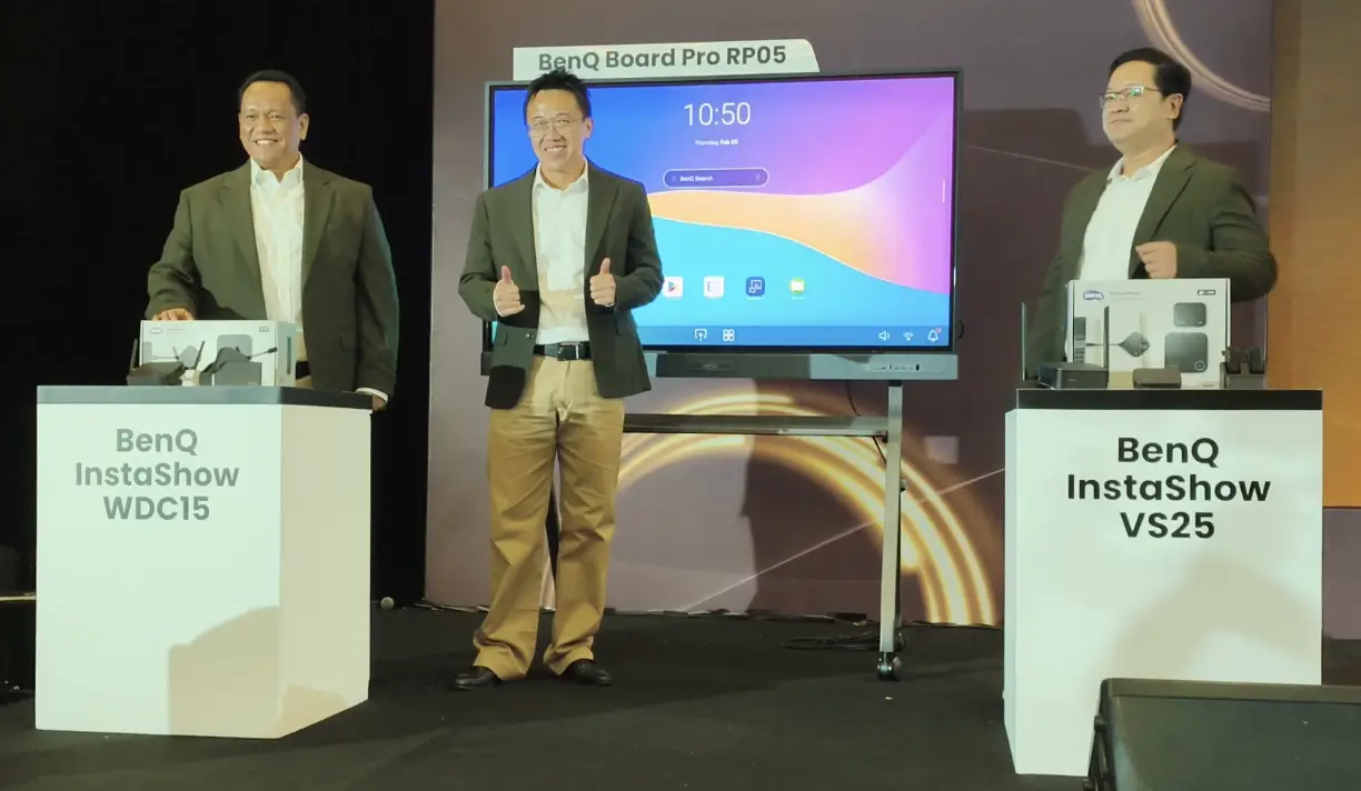 BenQ InstaShow VS25 dan WDC15 Wireless Presentation System Kembali Diperkenalkan 7 BenQ Board Pro RP05, InstaShow VS25, and InstaShow WDC15 Launching