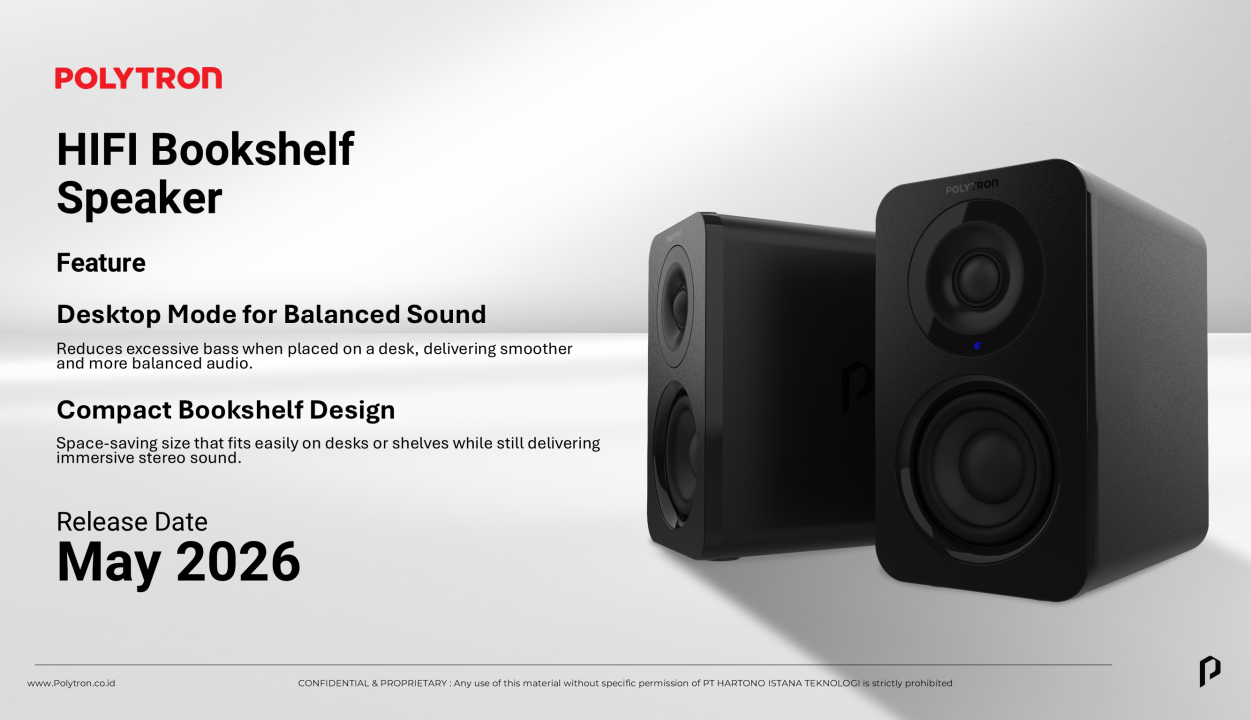 3. Hifi Bookshelf Speaker