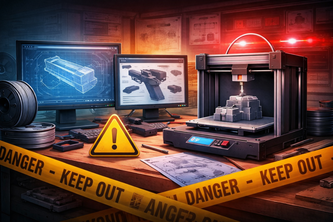 Senjata api cetak 3D print Gun