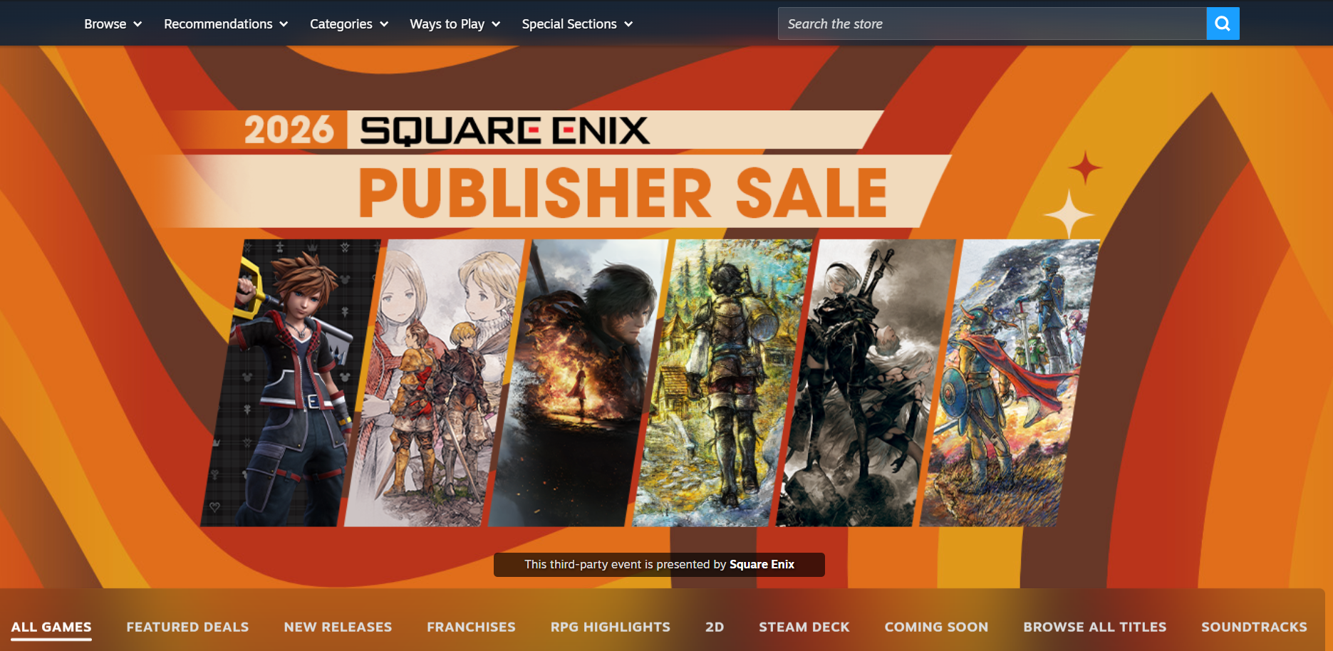 Square Enix Gelar Pesta Diskon Besar di Steam 7 7214f4597c2f9366f7899aabf89c934d