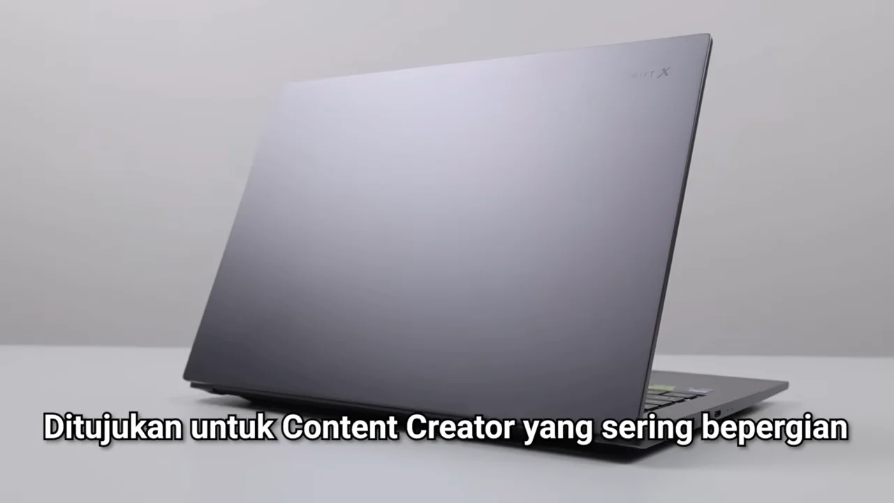 Review Acer Swift X 14 AI 2026: Tipis, Ringan, Kenceng Buat Gaming, Editing Video dan Desain 3D! 2 Acer Swift X 14 AI 2026 4